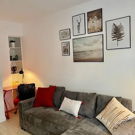 Apartment 600m Gare Et 400m Gem: Lit Double, Wifi Fibre